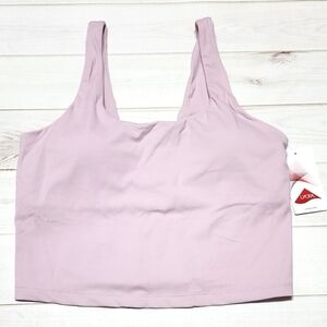 Gauagbr Crop Pink Tank Top for Women Medium - New With Tags